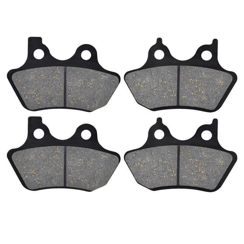 AHL Semi-metallic Front & Rear Brake Pads Set for Softail FLSTCI/FLSTC Heritage Classic/i 2000-2007 - Image 1